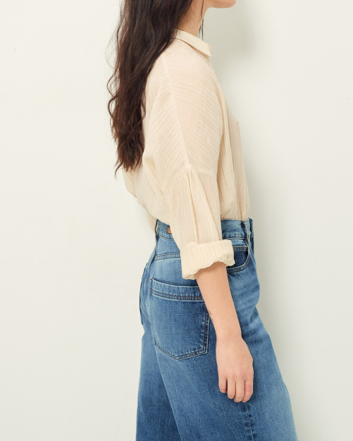 CHEMISE BOTAN FLEUR DE SEL ~ SESSUN